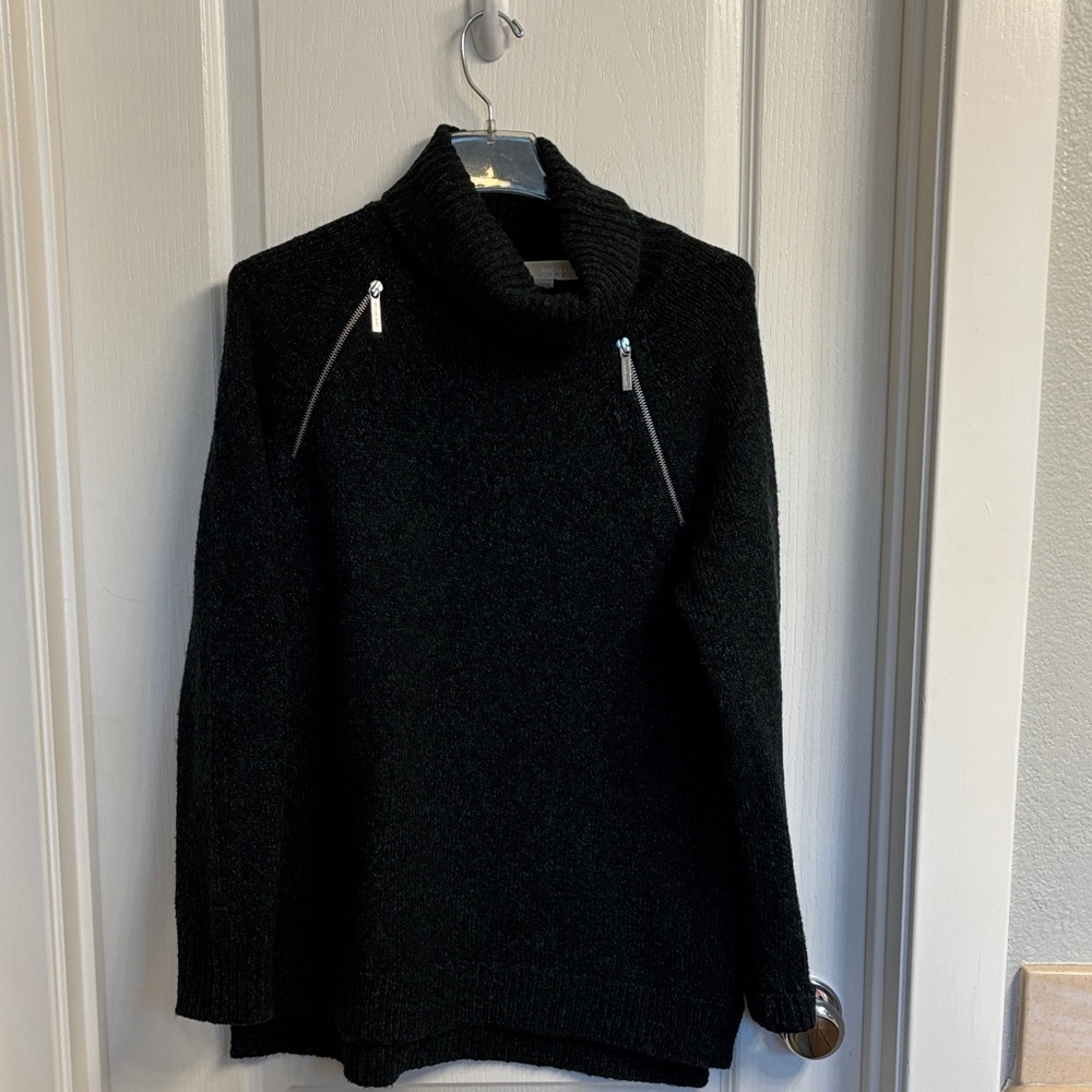 Michael Kors Black Cowl Neck Sweater